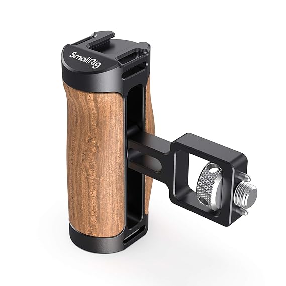 SmallRig Wooden Mini Side  Handle ARRI-Style Mount 2914