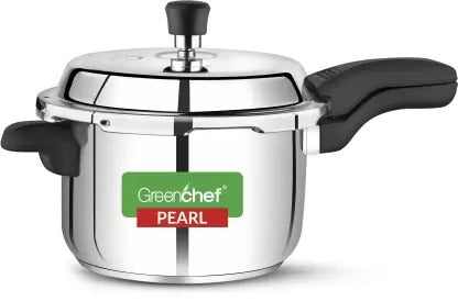 Open Box, Unused Greenchef Pearl 5 L Induction Bottom Pressure Cooker Stainless Steel