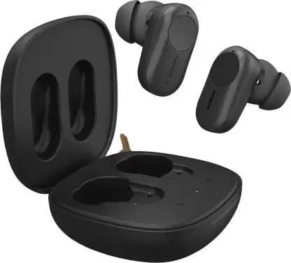 Open Box, Unused Nokia T3110 Hybrid Active Noise Cancellation Bluetooth Headset Black True Wireless