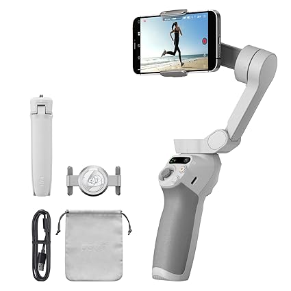 Open box, Unused DJI OSMO Mobile SE Intelligent Gimbal 3-Axis Phone Gimbal Portable and Foldable for Android