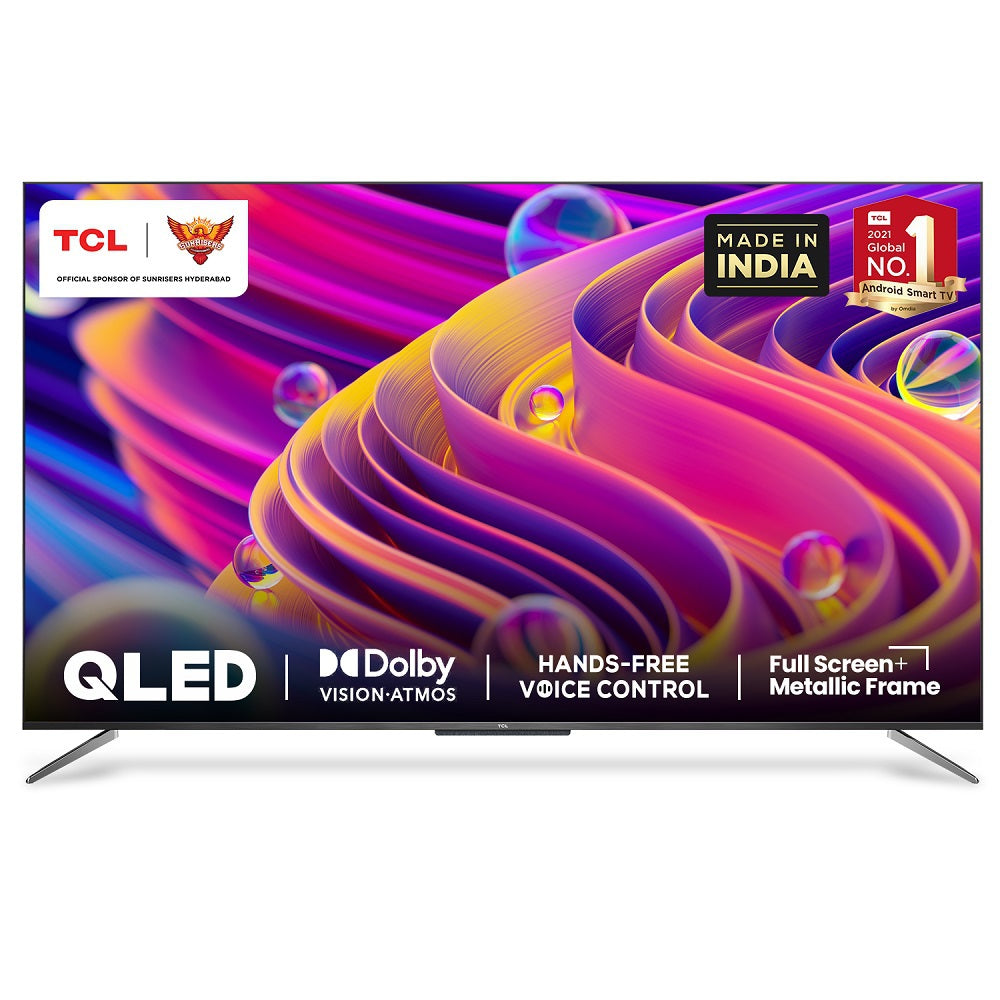 Open Box Unused TCL 125.7 cm (50 inch) QLED Ultra HD (4K) Smart Android TV Certified Android 50C715