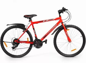ओपन बॉक्स, फ्लिपकार्ट द्वारा अप्रयुक्त एड्रेनेक्स CZ300 26 T 99% असेंबल हाइब्रिड साइकिल सिटी बाइक