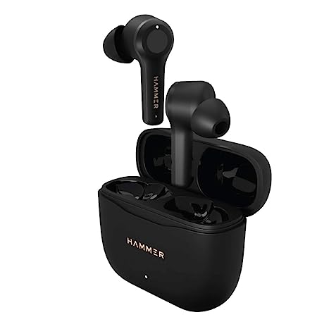 Open Box, Unused Hammer Solo Pro True Wireless Earbuds Best for Calling Upto 15 Hours Playback Time
