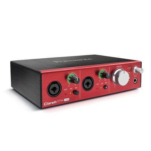 Focusrite Clarett 2Pre 10-In, 4-Out USB Audio Interface