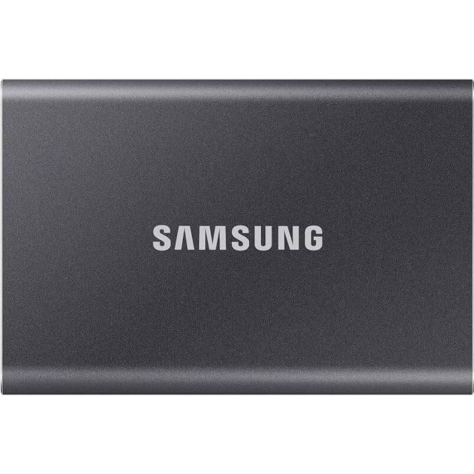 Open Box Unused Samsung T7 2TB Up to 1,050MB/s USB 3.2 Gen 2 10Gbps, Type-C External Solid State Drive Portable SSD Grey MU-PC2T0T