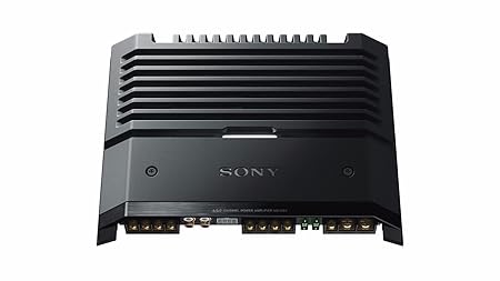 Sony Car Amplifier XM-GS4 4 Channel 3 Channel 2 Channel Amplifier Black