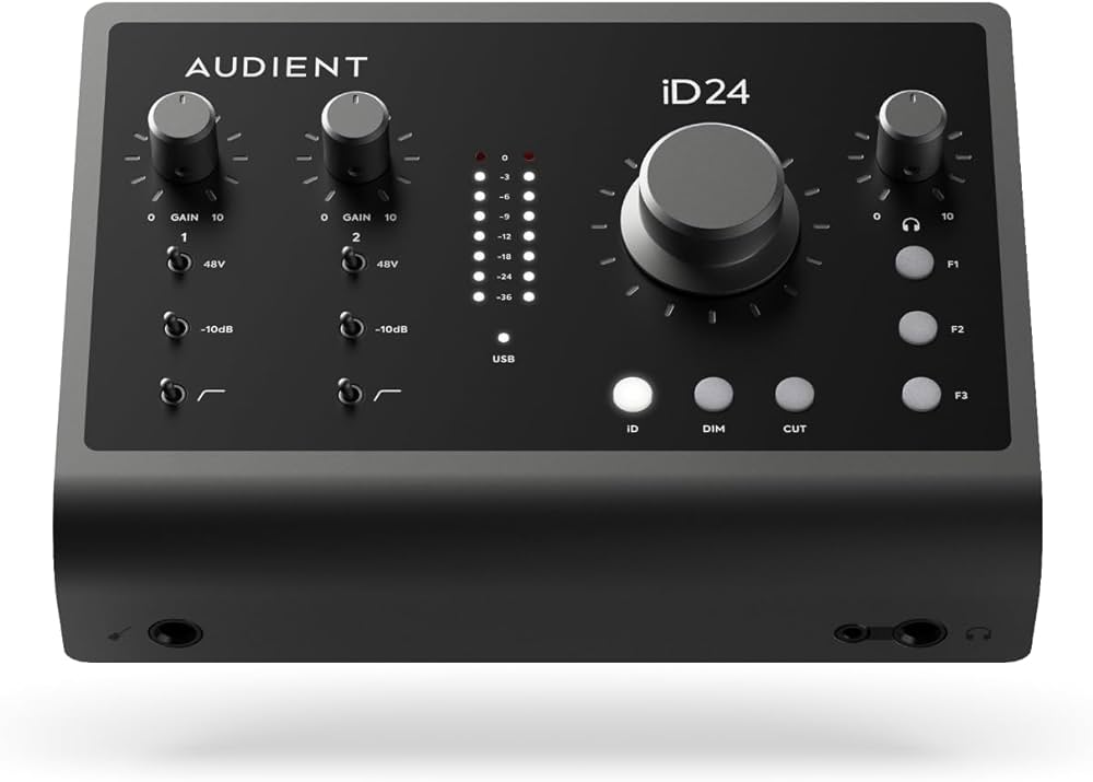 Audient ID24 10 In- 14 Out USB-C Audio Interface