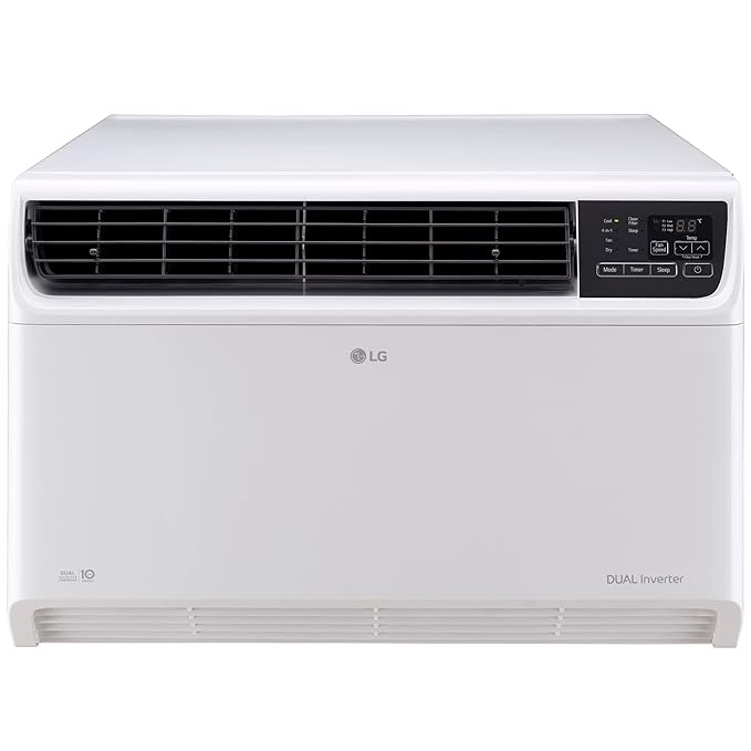 Open Box, Unused LG 1.5 Ton 5 Star DUAL Inverter Window AC Copper, Convertible 4-in-1 Cooling, RW-Q18WUZA, 2023 Model, HD Filter with Anti-Virus Protection, White