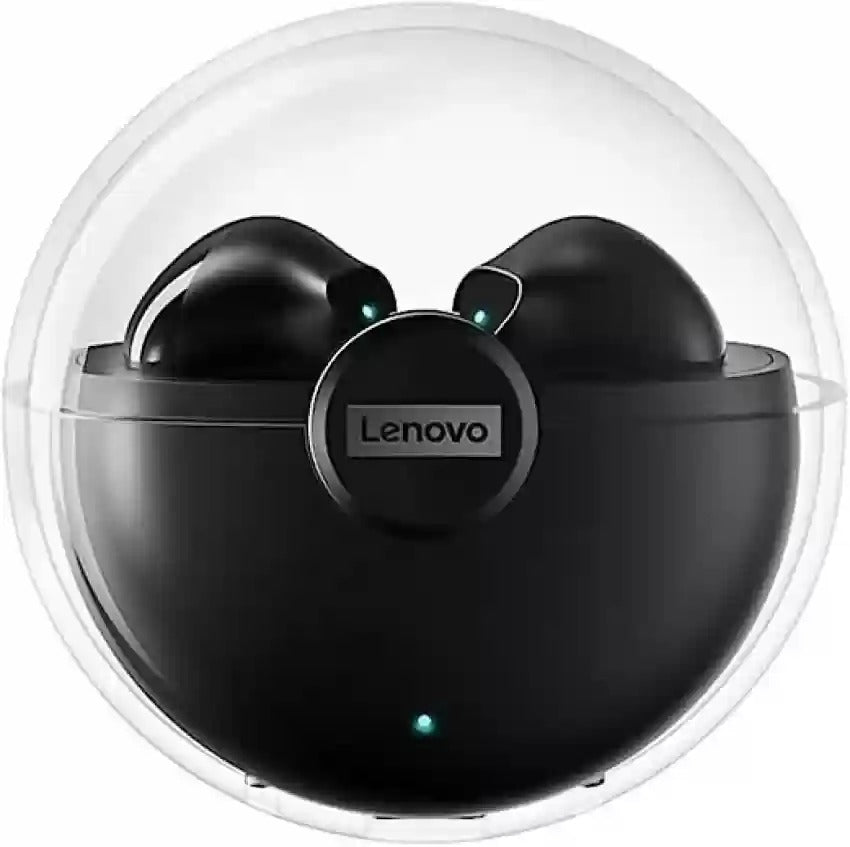 Open Box, Unused Lenovo thinkplus LivePods LP80 pro Bluetooth Black Pack of 2