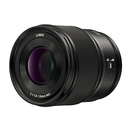 Used Panasonic LUMIX S Series Camera Lens, 35mm F1.8 L-Mount Interchangeable Lens