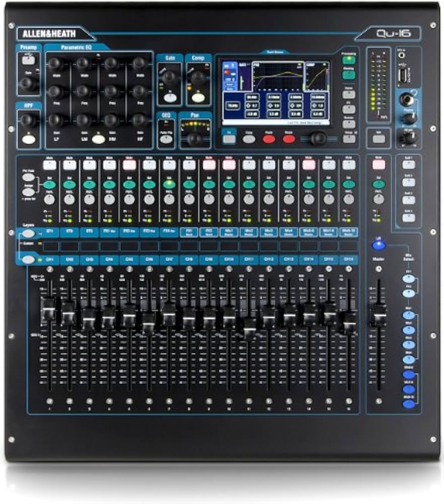 Allen & Heath Q-16 Rack Mountable Digital Mixer