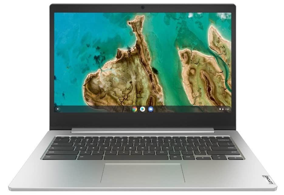 Open Box, Unused Lenovo IdeaPad Slim 3 Chromebook Intel Celeron N4020 14'' (35.56cm) FHD Thin & Light Laptop (4GB/64GB eMMC/Chrome OS/Upto 10hr Battery/2W x2 HD Speaker/Platinum Grey/1.4Kg), 82C1002EHA