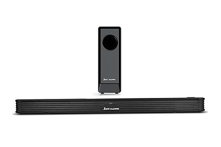 Open Box, Unused Jack Martin HarmoniBar X-777 5.1 Channel Soundbar with Wireless Woofer 140W Power Black 140 W Bluetooth Soundbar