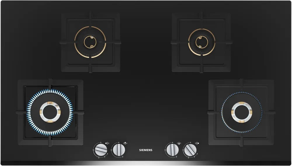 Siemens iQ500 Gas Hob 90 cm Tempered Glass Black EP9B6FG20I