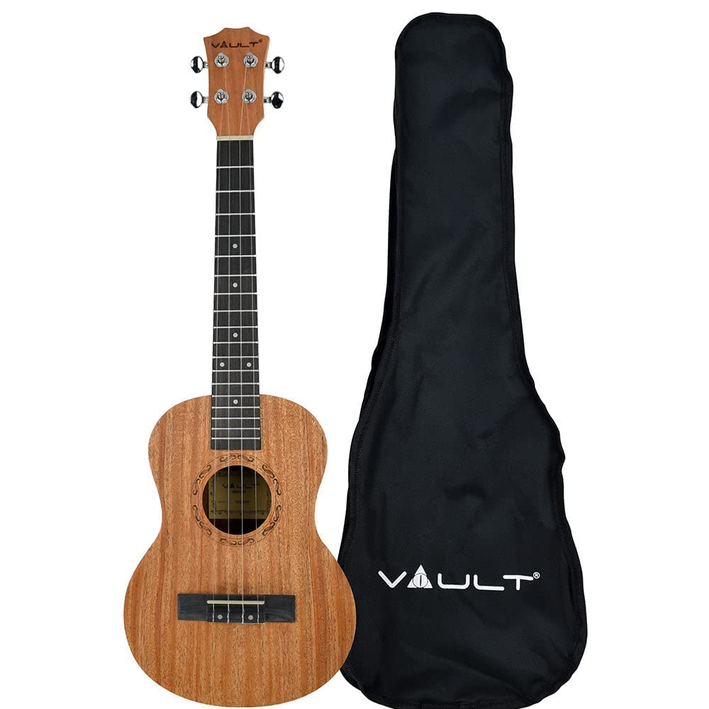 Vault UK-2000T 26-Inch Solid Mahogany Top Premium Tenor Ukulele With Gigbag