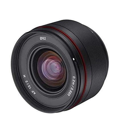 Used Samyang AF 12mm F2.0 Fuji X Auto Focus Lens, Black,23113