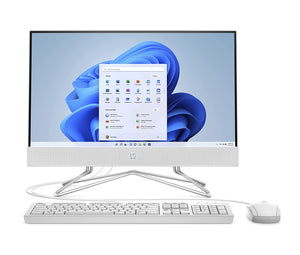 Open Box Unused Hp All-In-One PC 21.5-Inch(54.6cm) FHD Desktop PC Ryzen 3-3250U With Alexa Built-In (8GB/1TB HDD/HD Camera/Windows 11 Home/MS Office 2019/Snow White), 22-Df0202in