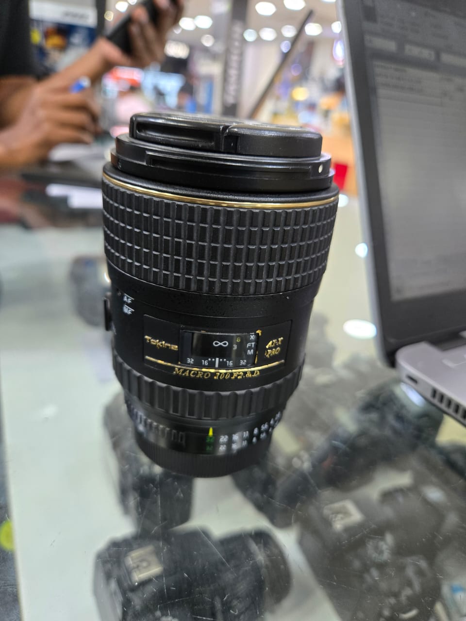 Used Tokina at-X M 100mm F/2.8 Prime Lens for Nikon DSLR Camera