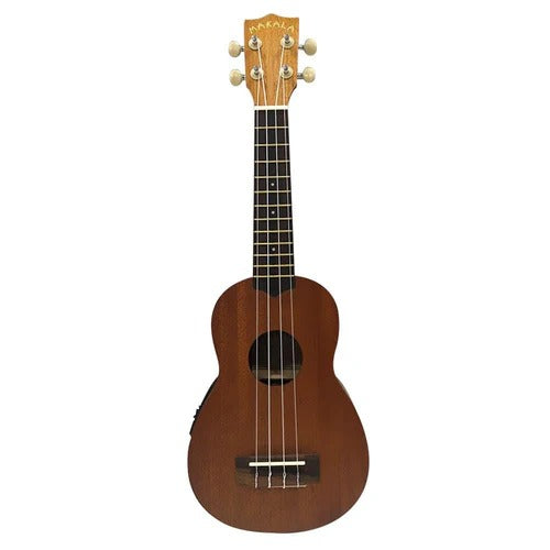 Kala MK-SE Makala Electro-Acoustic Soprano Ukulele with EQ