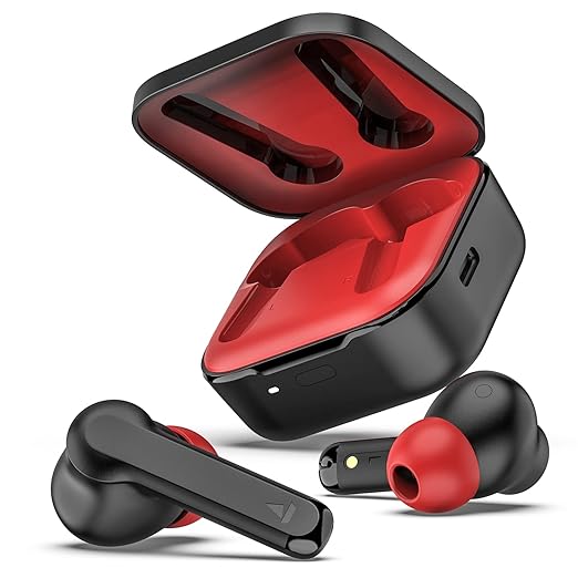 Open Box, Unused Boat Airdopes 458 TWS Wireless Earbuds with Spatial Bionic Sound by THX