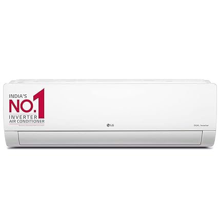 Open Box, Unused LG 1 Ton 3 Star DUAL Inverter Split AC (Copper, Super Convertible 5-in-1 Cooling HD Filter with Anti-Virus Protection 2022 Model PS-Q12YNXE1 White
