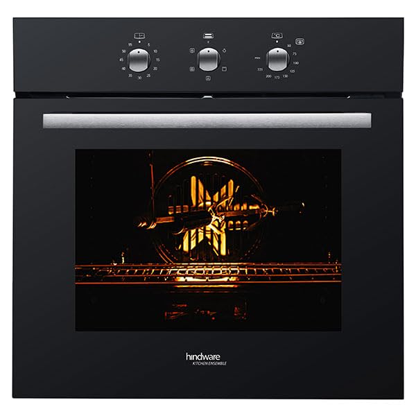 Open Box Unused Hindware Eldora 67L Built-in Oven with Mechanical Timer Multi-Functional with Defrost, Cooling Fan and Oven Light