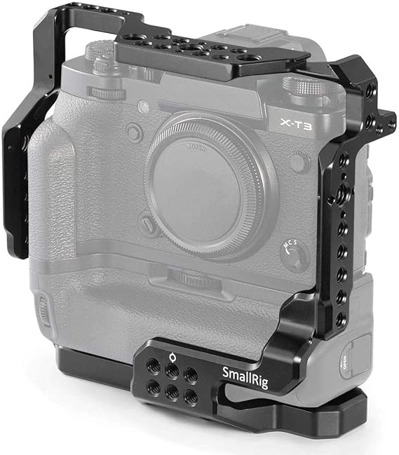 SmallRig Cage for Fujifilm X-T2  and X-T3 Camera with VG-XT3  Battery Grip 2229