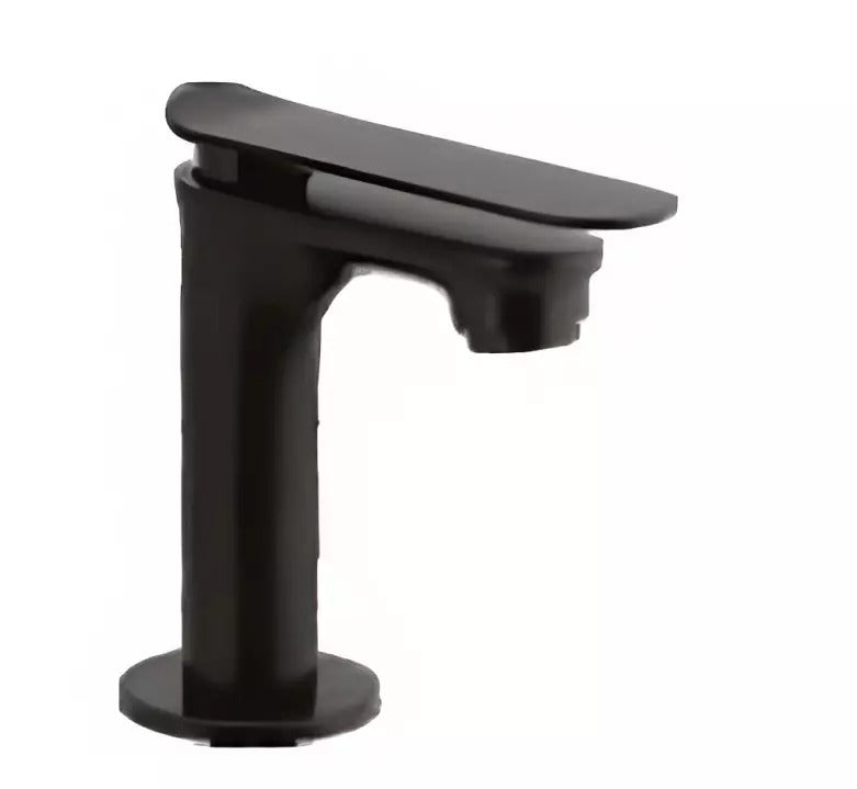 Cera Brooklyn Matte Black Finish Quarter Turn Pillar Cock With Aerato F1018101MB