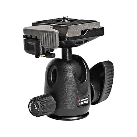 Manfrotto 494RC2 Mini Ball Tripod Head with RC2 Quick Release Plate