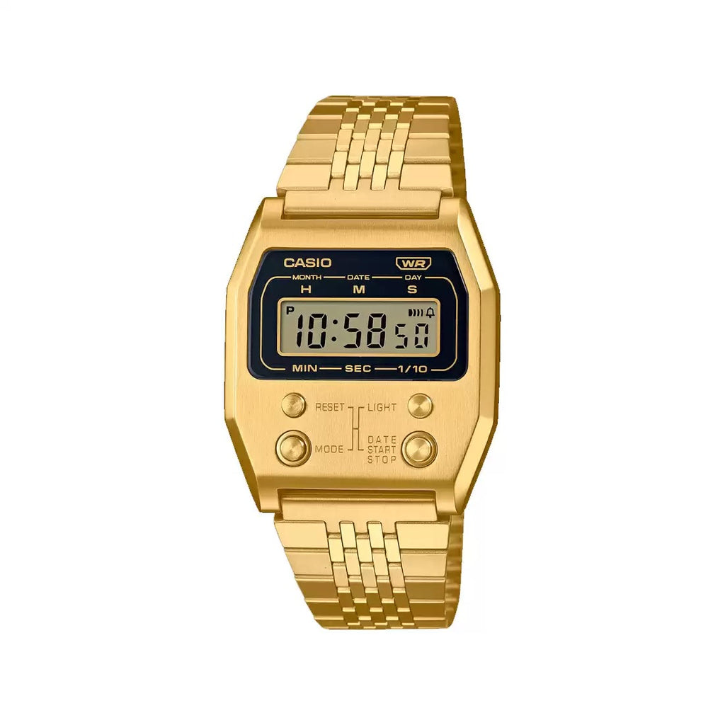 Casio Vintage Collection Gold Vintage Unisex Watch D327 A1100G-5DF