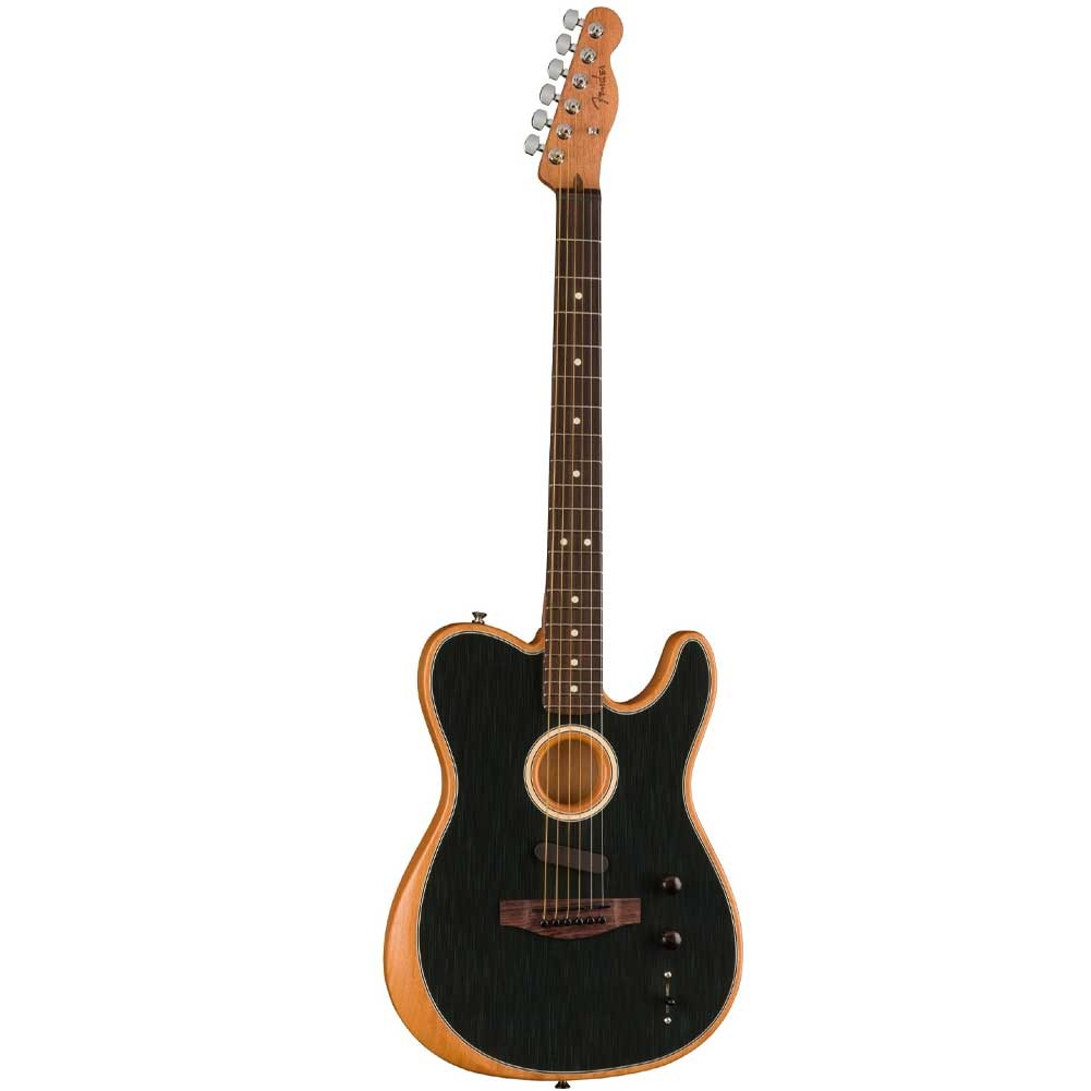 Fender American Acoustasonic Telecaster All Mahagony Electro Acoustic Guitar with Gigbag