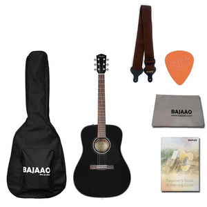 Fender CD 60 Dread V3 DS 6 String Acoustic Guitar with Strap Picks Gigbag Polishing Cloth & Ebook