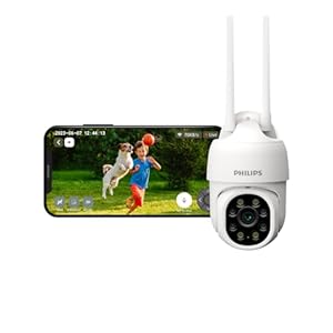 Open Box, Unused Philips Weatherproof Wifi Cctv Camera for Outdoor & Home Ip65 Security Camera