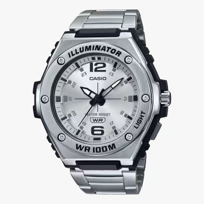 Casio Youth Men's Watch Silver AD268 MWA-100HD-7AVDF