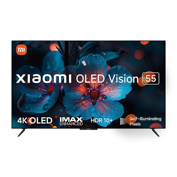 Open Box Unused MI 138.8 cm 55 inches 4K Ultra HD Smart Android OLED TV O55M7-Z2IN Black