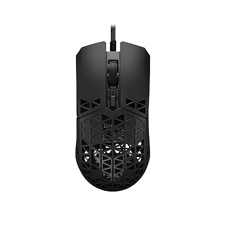 Open Box, Unused Asus Tuf Gaming M4 Air Lightweight Gaming Mouse 16,000 dpi Sensor, Programmable Buttons