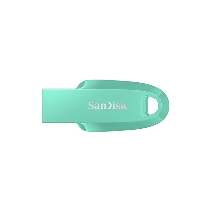 Open Box, Unused SanDisk Ultra Curve USB 3.2 64GB 100MB/s R Green Pack of 15