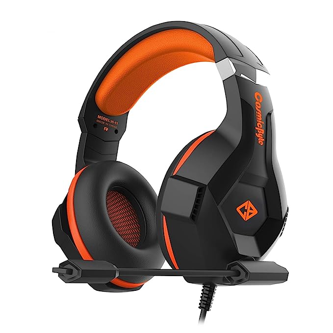 Open Box Unused Cosmic Byte H11 Gaming Wired Over-ear Headset with Microphone Pack of 2