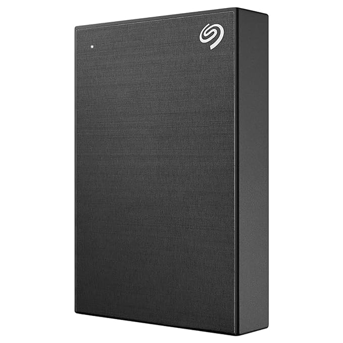 Open Box Unused Seagate One Touch 5TB External HDD with Password Protection Black, for Windows and Mac, with 3 yr Data Recovery Services, and 6 Months Mylio Create Plan and Dropbox Backup Plan STKZ5000400