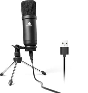 Open Box, Unused Maono AU-A04TR USB Condenser Cardioid Microphone Kit Pack of 3