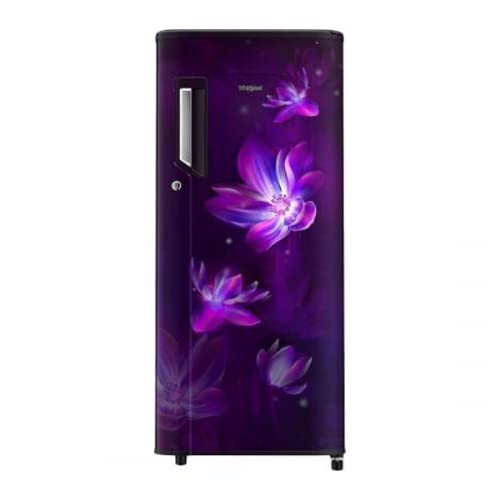 Whirlpool 200 L 3 Star Direct Cool Single Door Refrigerator Purple Flower Rain, 215 IMPC PRM 3S