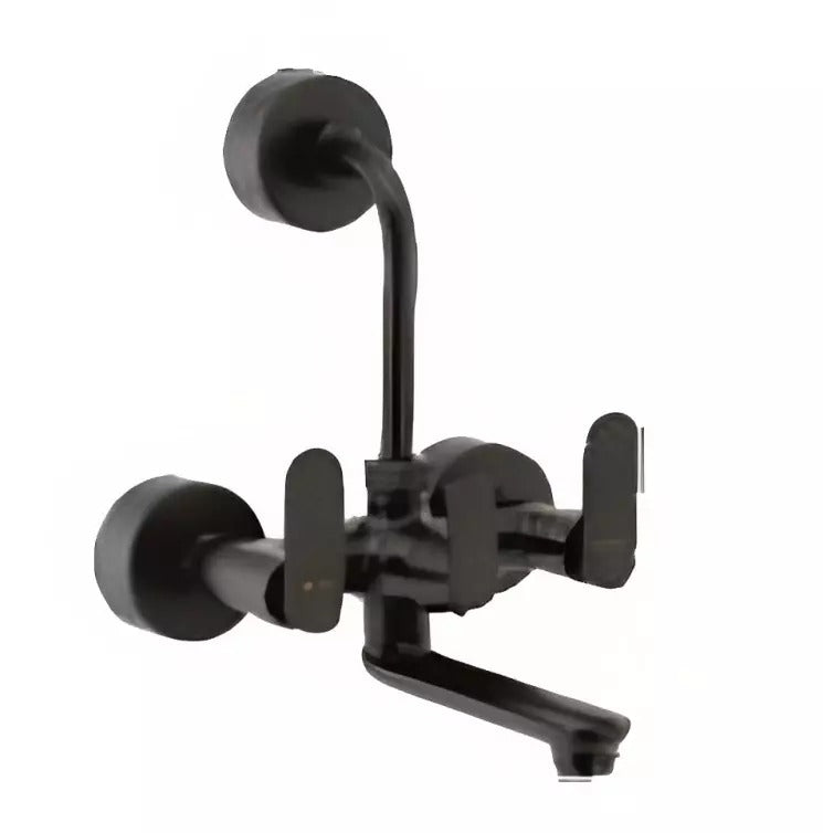 Cera Brooklyn Multi Lever Wall Mount Wall Mixer for Overhead Shower Matte Black F1018401MB