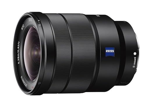 Open Box, Unused Sony 16-35mm Vario-Tessar T FE F4 ZA OSS E-Mount Lens Black