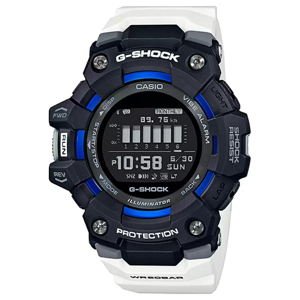 Casio G-shock White Digital Men's Watch GBD-100-1A7DR - G1039