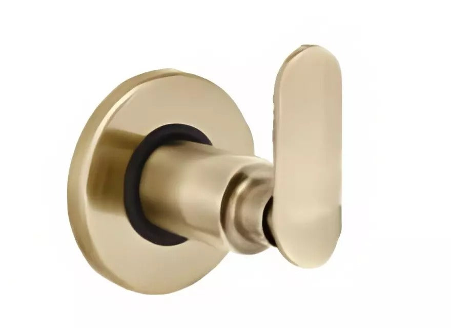 Cera Brooklyn Single Lever Stop Cock for 15 mm Pipe Line with Inner Head Antique Brass F1018351BA