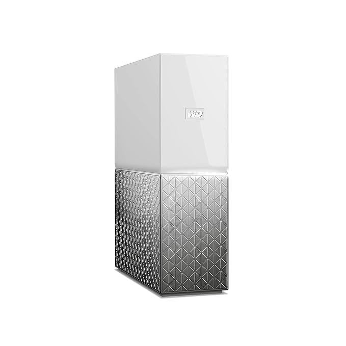 Open Box Unused WD My Cloud Home WDBVXC0020HWT-NESN 2TB Network Attached Storage White