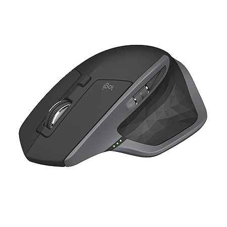 Open Box, Unused Logitech MX Master 2S Bluetooth Edition Wireless Mouse, Multi-Surface, Hyper-Fast Scrolling Ergonomic Rechargeable, Connects Up to 3 Mac/PC Computers