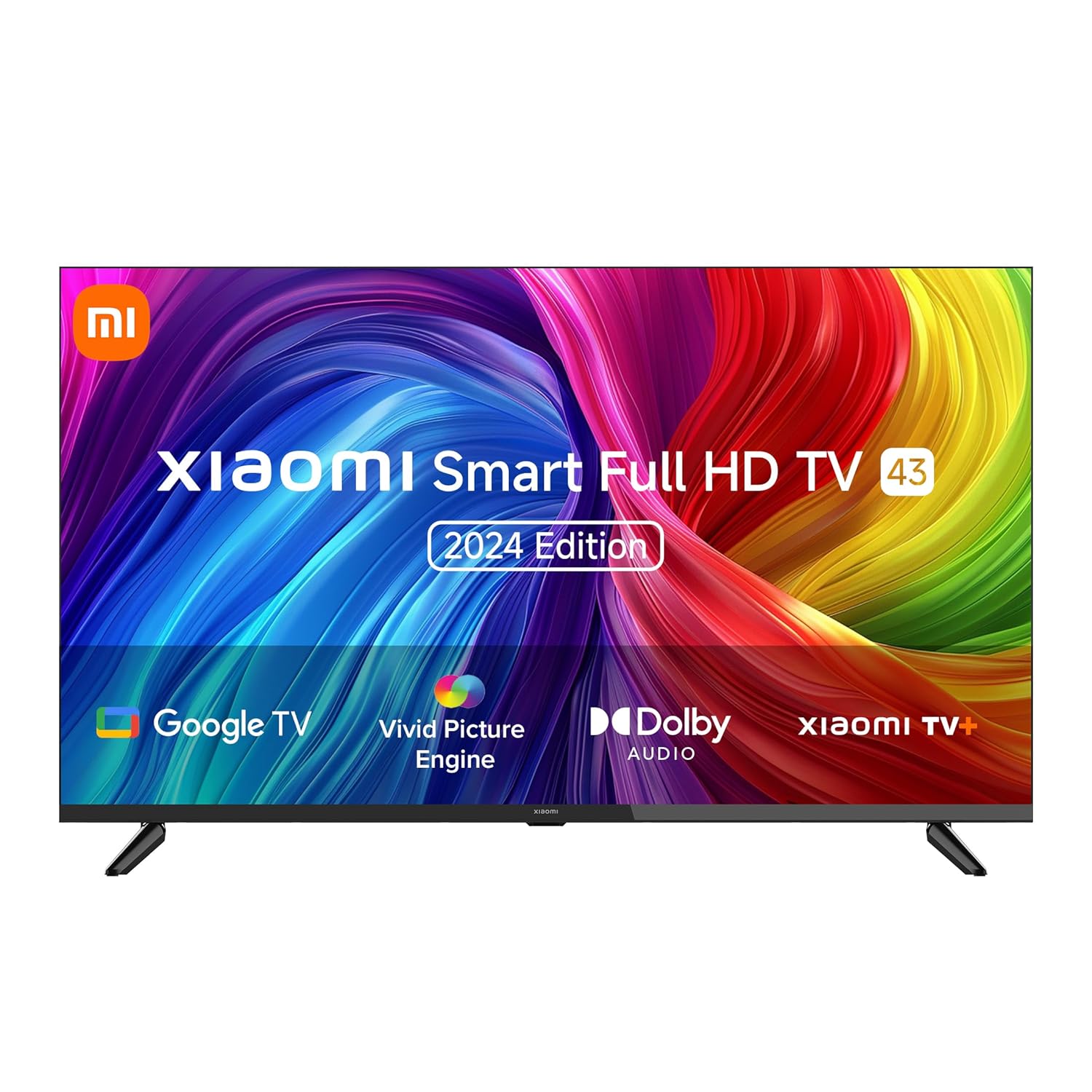 Open Box Unused MI 108 cm 43 inches A Series Full HD Smart Google LED TV L43MA-AFIN Black