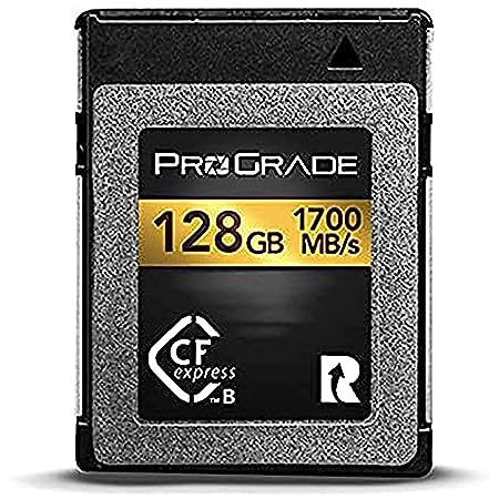 Open Box, Unused ProGrade Digital 128GB CFexpress 2.0 Memory Card, Gold, (PGCFX128GAPNA)