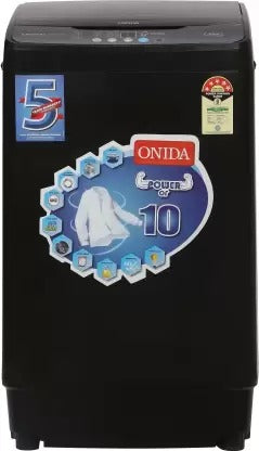 Open Box, Unused Onida 7.5 kg 5 Star Fully Automatic Top Load Washing Machine Black T80CGN